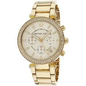 Michael Kors Parker Crystal Chronograph Watch